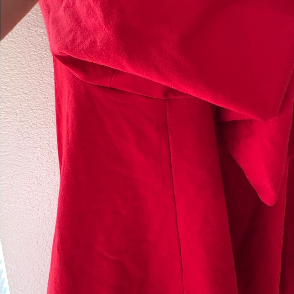 Tommy Hilfiger Women's Bold Red Blazer - Picture 5 of 7
